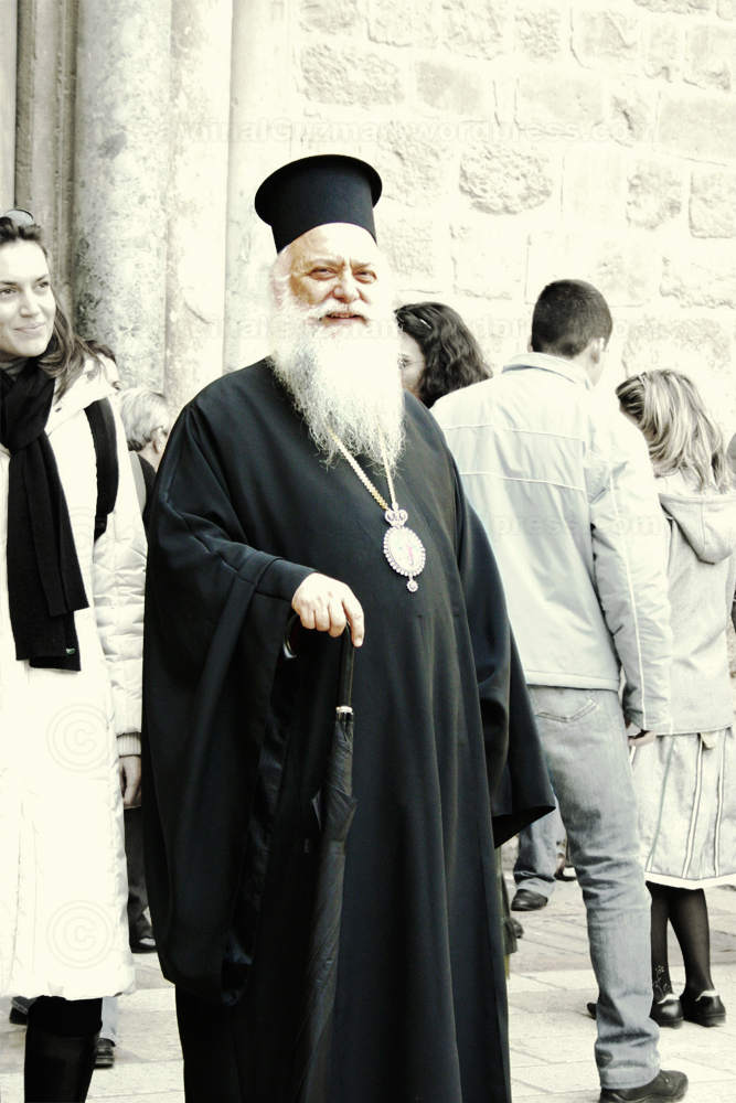Armenian Priest in Jerusalem. Photo: CardinalGuzman.wordpress.com