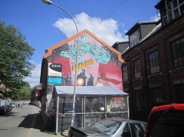 Grafitti in Brenneriveien