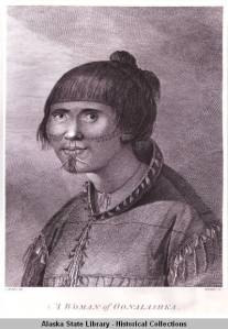 Aleut Woman. Credit: Alaska State Library