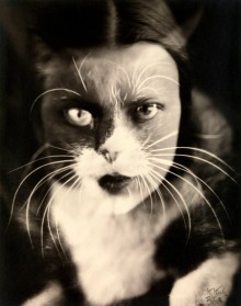 Io + gatto (Cat + I) Wanda Wulz (Italian, 1903-1984)