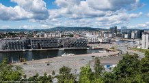 August 2016: Oslo cityscape.