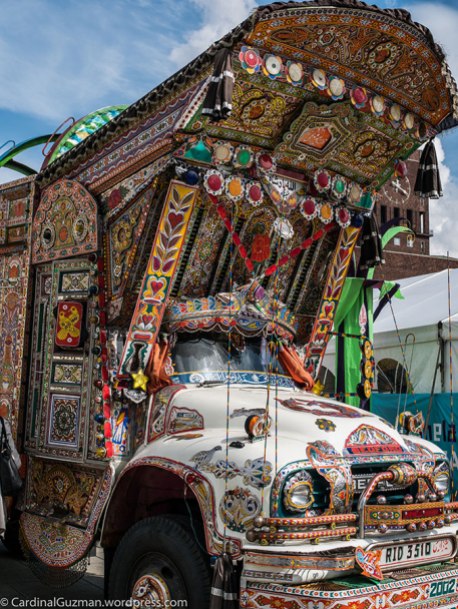 The Mela festival truck.
