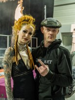 Shelly D'Inferno & Max. Marseille Tattoo Convention.