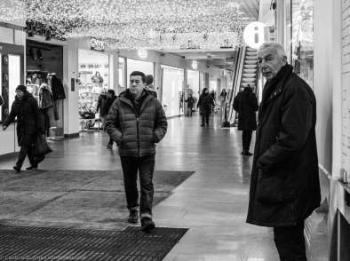 At the shopping mall "Oslo City" where the security crew threw us out for photographing with DSLR's.