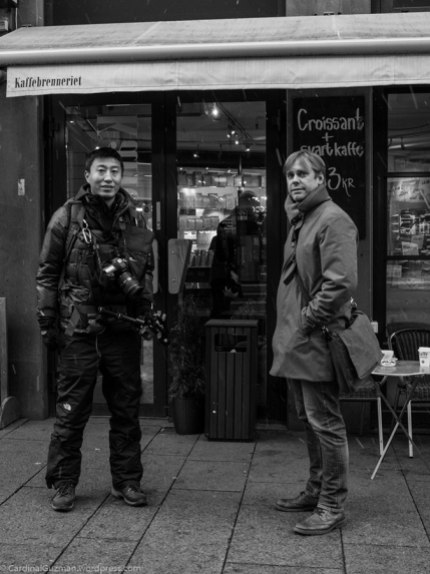 A Chinese photographer that we bumped into when I was on a photo walk with Niclas (the guy on the right).